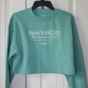 Old Navy Cropped Sweathshirt